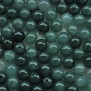 oily green emerald bead high quality round jade bead