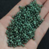 oily green emerald bead high quality round jade bead