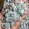 20 pcs / 50 pcs 13 mm high quality natural Burmese jadeite donut rondelle bead