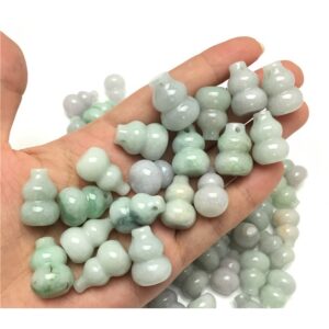 20 pcs / 50 pcs 23 mm high quality natural jadeite gourd bead jade bead
