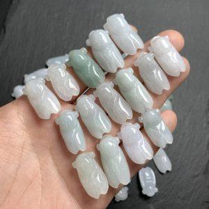 5 pcs cicada charm, cicada pendant, jade cicada, jade bead, jadeite bead, jade pendant