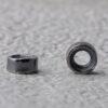 simple ring shape s925 sterling silver bead, oxidized silver ring bead