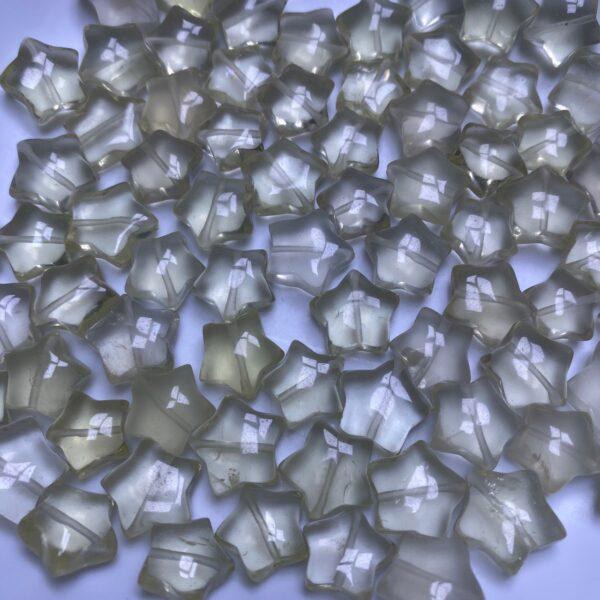 10 pcs / 20 pcs star shape natural citrine bead