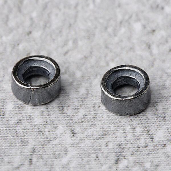 simple ring shape s925 sterling silver bead, oxidized silver ring bead - Image 5