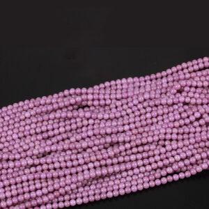 small size genuine natural purple mica bead, 2mm - 4mm whole strand round bead