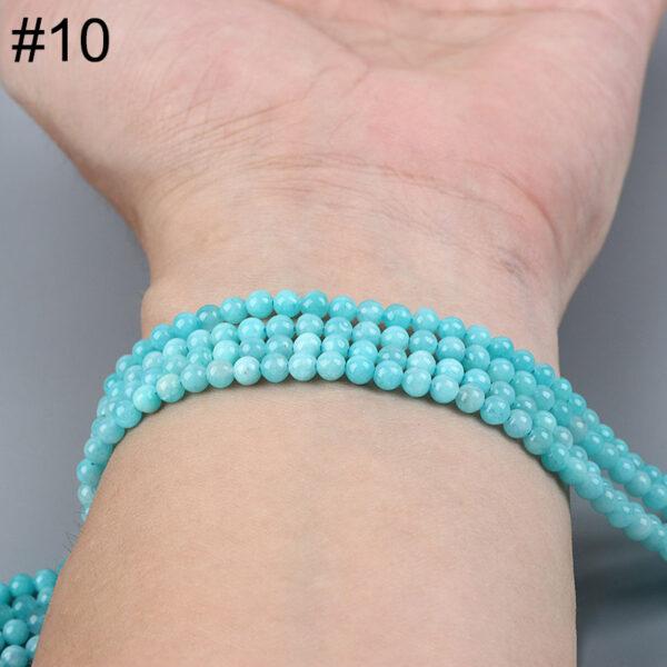 small size various genuine natural gemstones bead, 3 mm whole strand round bead - Image 11