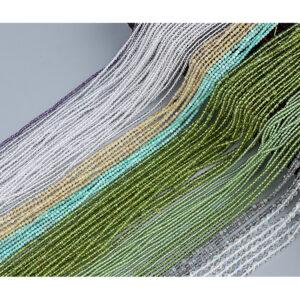 small size various genuine natural gemstones bead, 2 mm whole strand round bead