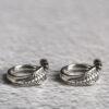 ring bead, curved sword bead, jump ring, spacer bead, s925 sterling silver, silver bead, oxidized silver bead