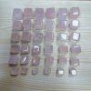 10 pcs genuine natural rose quartz bead, pink bead, square bead, cube bead