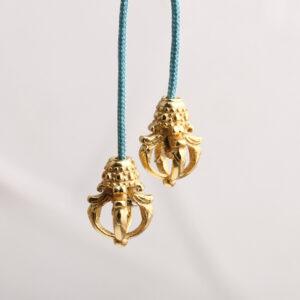 flower bead button, hollow bead, golden buckle bead, s925 sterling silver, silver bead, golden bead, gild bead