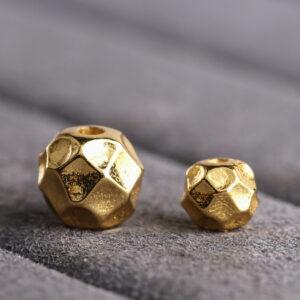round bead, facet bead, spacer bead, s925 sterling silver, gild bead, golden bead