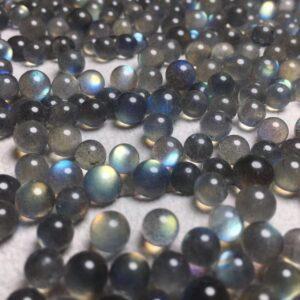round bead, moonstone bead, gray bead, colorful light bead