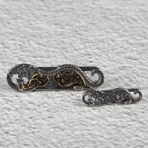 Tiger bead, Auspicious Beast, spacer bead, s925 sterling silver, silver bead, silver charm, oxidized silver bead