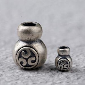 bow bead, butterfly bead, hollow bead, spacer bead, s925 sterling silver, silver bead, oxidized silver bead