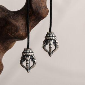 Bracelet Buckle, Necklace Closure, hollow flower bead, s925 sterling silver, silver bead, Jewelry Making Clasp