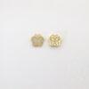 2pcs / 5 pcs bezel bead, butterfly bead, nephrite bead, white bead, sterling silver bead, gild bead, golden bead