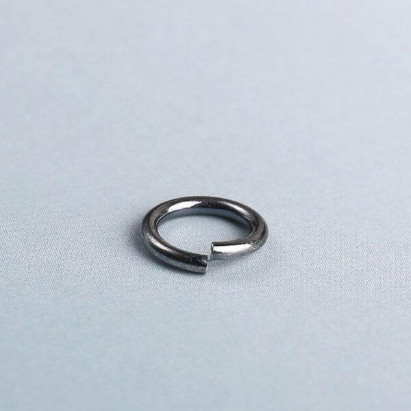 ring bead, open ring bead, connector bead, s925 sterling silver, silver bead, bright silver bead - Image 7