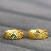 crown bead, ring bead, spacer bead, s925 sterling silver, sterling silver bead, golden bead, gild bead