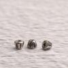 tower bead, small bead, spacer bead, s925 sterling silver, silver bead, oxidized silver bead