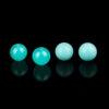 amazonite bead, green bead, round bead, through hole bead