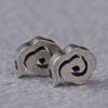 cloud bead, spacer bead, s925 sterling silver, silver bead, oxidized silver bead