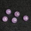 amethyst bead, lavender purple bead, round bead, through hole bead
