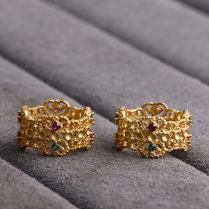 hollow ring bead, jump ring bead, spacer bead, s925 sterling silver, sterling silver bead, golden bead, gild bead