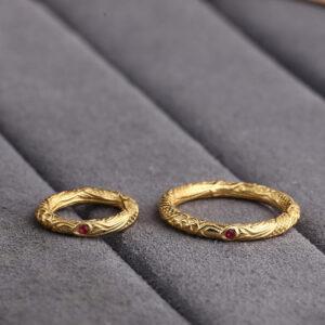 ring bead, line pattern bead, jump ring bead, spacer bead, s925 sterling silver, sterling silver bead, golden bead, gild bead