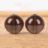 smoky quartz bead, natural bead, genuine bead, gray bead, clear bead, round bead, through hole bead