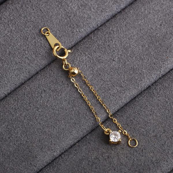 Extender Chain, Bracelet Extender, Necklace Extender, s925 sterling silver, silver Extender, golden Chain, gild Extender - Image 4
