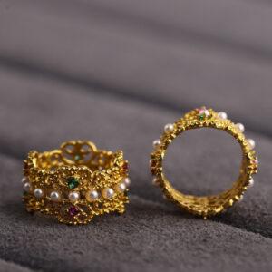 hollow ring bead, jump ring bead, spacer bead, s925 sterling silver, sterling silver bead, golden bead, gild bead