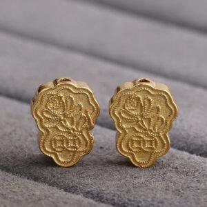 flower bead, lotus flower bead, spacer bead, s925 sterling silver, sterling silver bead, golden bead, gild bead