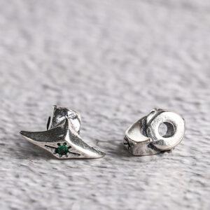 star light bead, silver buckle bead, spacer bead, s925 sterling silver, silver bead, oxidized silver bead