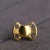 bow-knot bead, five hole bead, spacer bead, s925 sterling silver, sterling silver bead, golden bead, gild bead