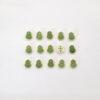 gourd bead, bezel bead, nephrite bead, green bead, sterling silver bead, gild bead, golden bead, 2pcs / 5 pcs