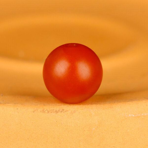 red agate bead, baoshan nanhong agate bead, matte surface bead, round bead, natural bead, genuine bead - Image 10