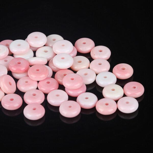 queen conch bead, shell bead, rondelle bead, oval bead, natural bead, genuine bead - Image 2