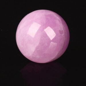 kunzite bead, round bead, purple bead, natural bead, genuine bead