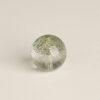 green phantom quartz bead, round bead, clear bead, green bead, natural bead, genuine bead