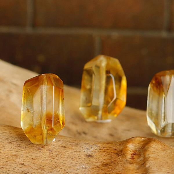 citrine bead, amethyst bead, irregular bead, natural bead, genuine bead - Image 4