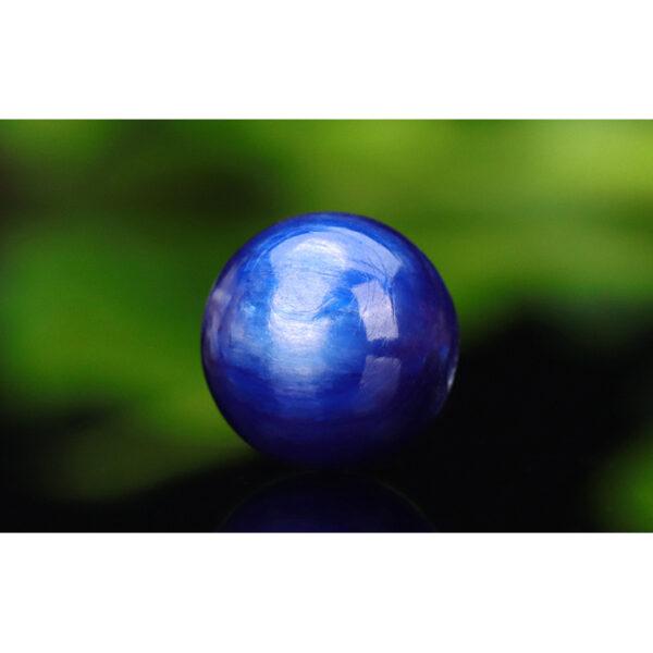 kyanite bead, blue bead, round bead, natural bead, genuine bead - Image 6