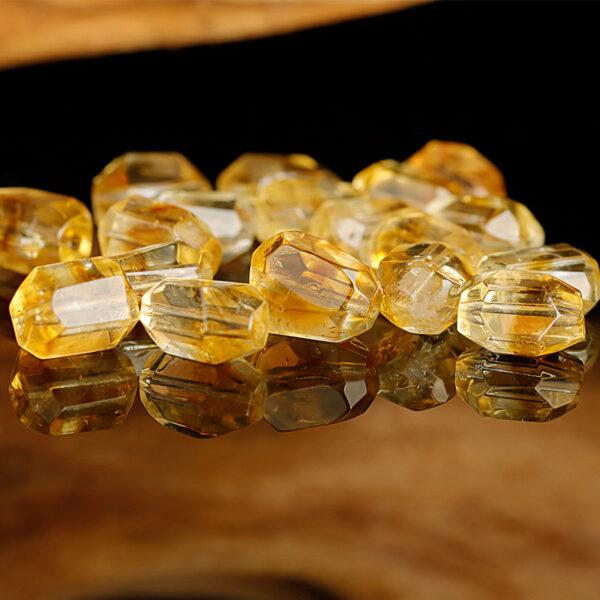 citrine bead, amethyst bead, irregular bead, natural bead, genuine bead - Image 7