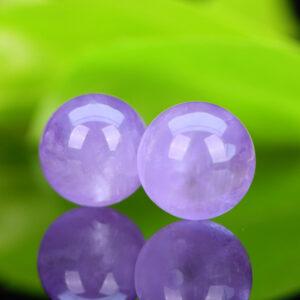 high quality 6A citrine round lavender purple amethyst bead, genuine natural gemstone bead