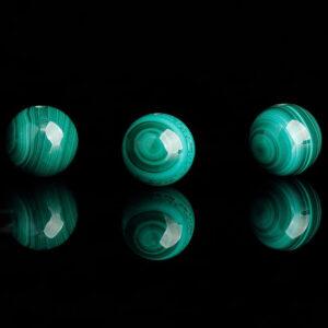 eye pattern malachite round bead, genuine natural gemstone bead