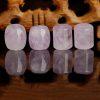Natural Lavender Amethyst Barrel Spacer Beads DIY Jewelry Accessories