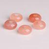 10-pieces Natural Red Agate Donut Ring Beads DIY Jewelry Accessories