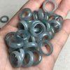 10 pcs ring shape genuine natural blue tone jadeite bead