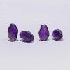 Natural Amethyst Faceted Oval TearDrop Beads DIY Jewelry Accessories