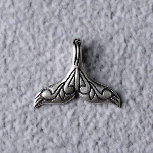 S925 Silver Mermaid Tail Pendant Charm