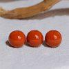 10-pieces Natural Full-fleshed Nanhong Agate Abacus Bead DIY Jewelry Accessories